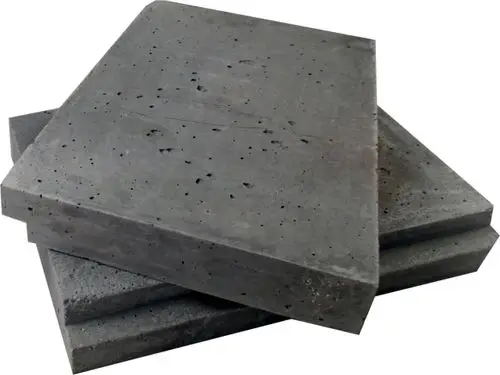 Schamottrost aus grauem Material, von Wolf, mit einer flachen und stabilen Oberfläche, geeignet für verschiedene Anwendungen im Außenbereich.